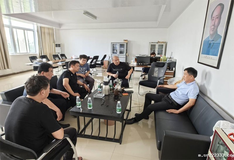 刘广东一行到南通海安方鼎建材科技有限公司参观考察-1